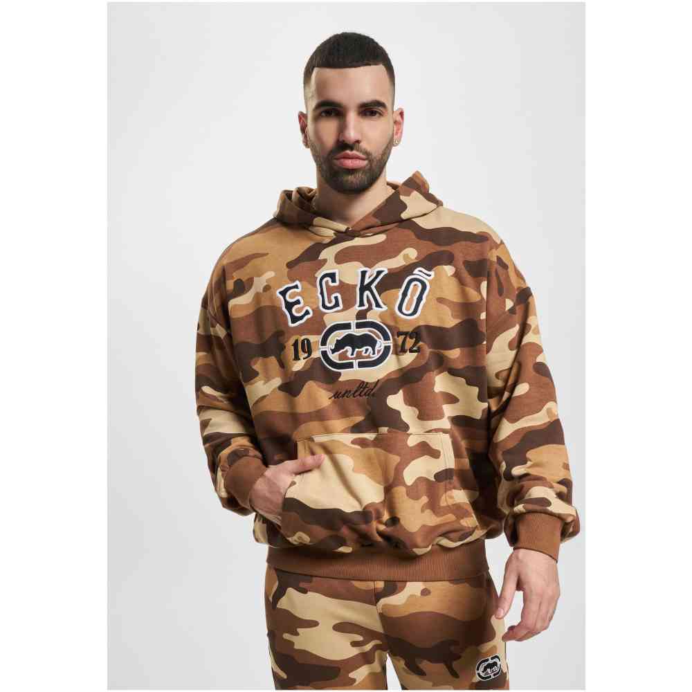 Ecko Unltd. - Camo Kapuzenpullover/hoodie - Braun